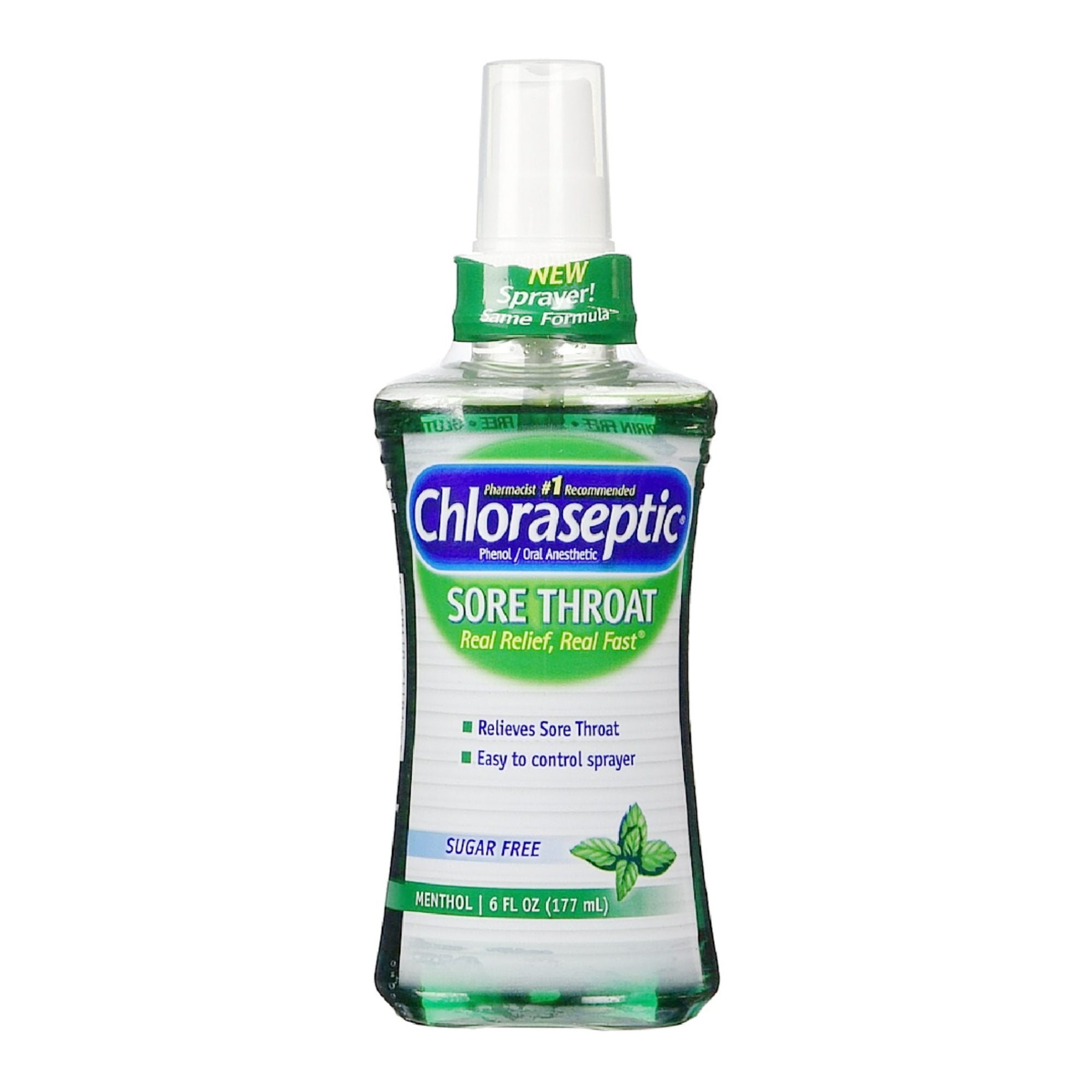 Sore Throat Relief Chloraseptic® 1.4% Strength Oral Spray 6 oz.