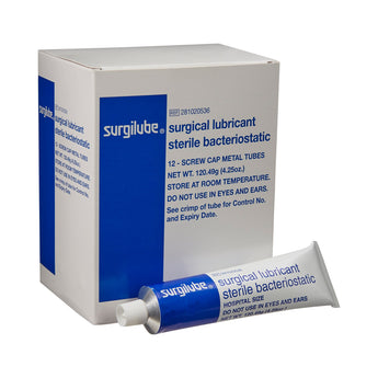 Lubricating Jelly - Carbomer free Surgilube® 4.25 oz. Tube Sterile