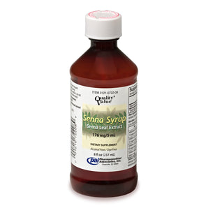 Laxative Senna® Natural Flavor Syrup 8 oz. 176 mg / 5 mL Strength Senna Leaf Extract