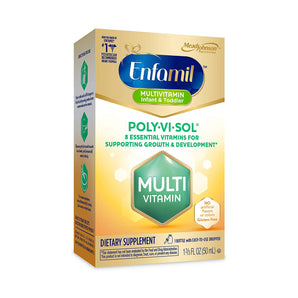 Pediatric Multivitamin Supplement Poly·Vi·Sol® Vitamin A 1500 IU Strength Oral Drops 1.67 oz. Unflavored