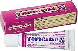 Topical Pain Relief Topicaine® 5% Strength Lidocaine Topical Gel 10 Gram