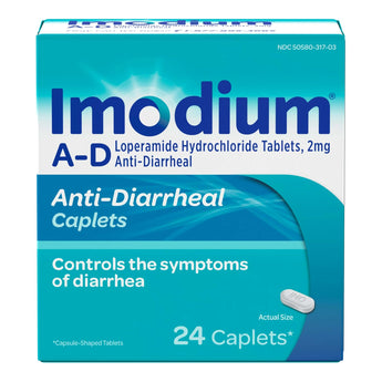 Anti-Diarrheal Imodium® A-D 2 mg Strength Caplet 24 per Box