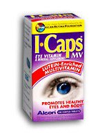 Multivitamin Supplement ICaps® MV Ascorbic Acid / Vitamin D 200 IU - 256 mg Strength Tablet 100 per Bottle