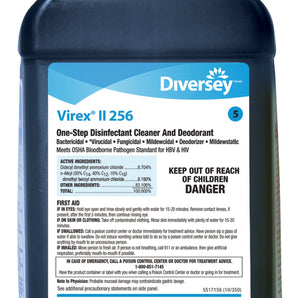 Diversey™ Virex® II 256 Surface Disinfectant Concentrate, 2.5 liter