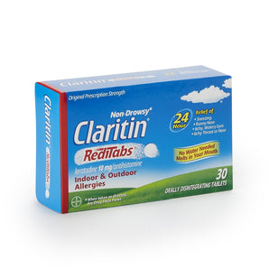 Allergy Relief Claritin® Redi Tabs® 10 mg Strength Tablet 30 per Box