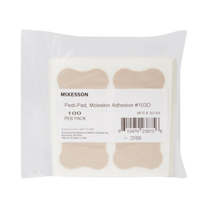 McKesson Pedi-Pad Beige Protective Pad, Size 103-D