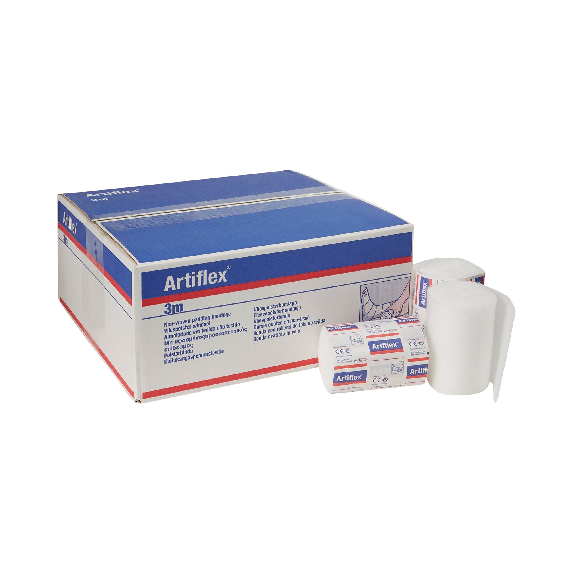 Orthopedic Padding Roll Undercast Artiflex® 3.9 Inch X 3.3 Yard Polyester / Polypropylene / Polyethylene NonSterile