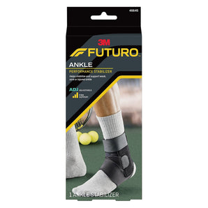 3M Futuro Ankle Performance Stabilizer, Adjustable, Adult, Black