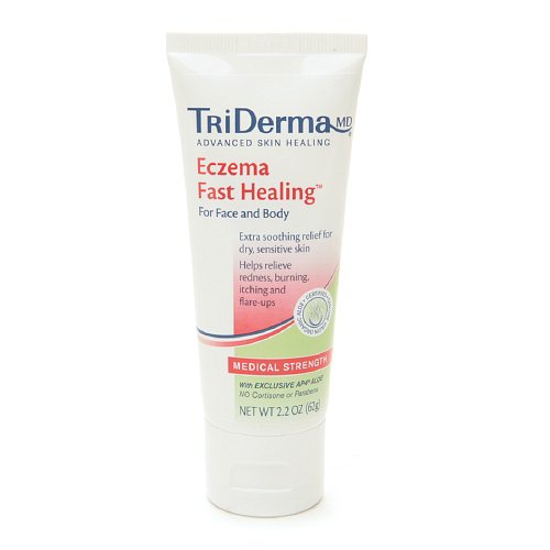 Itch Relief TriDerma MD® Fast Healing 0.5% - 1.5% Strength Cream 2.2 oz. Tube