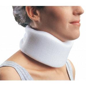 Cervical Collar ProCare® Universal Contoured / Medium Density Adult One Size Fits Most One-Piece 2-1/2 Inch Height 24 Inch Length 10-1/2 to 24 Inch Neck Circumference
