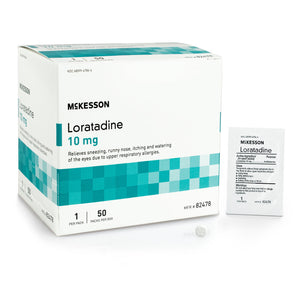 Allergy Relief McKesson 10 mg Strength Tablet 1 per Packet