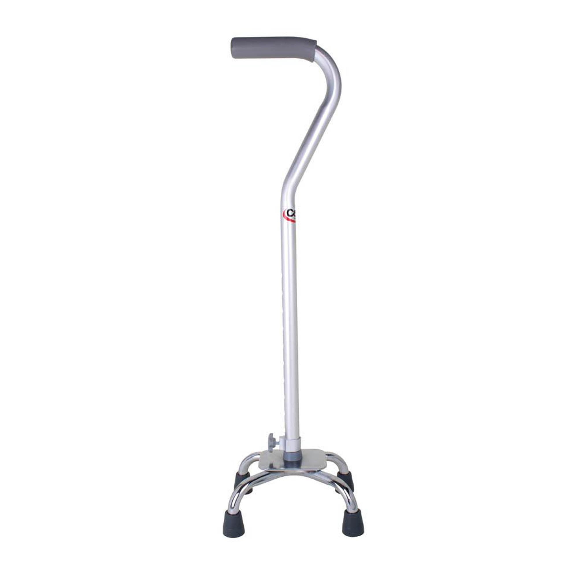 Offset Cane Carex¨ Aluminum 28 to 37 Inch Height Silver