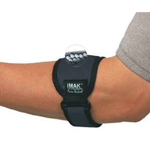 Elbow Band IMAK RSI® One Size Fits Most Buckle and hook and loop strap Left or Right Arm Black