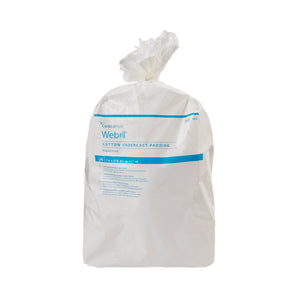 Webril™ Undercast Cotton Cast Padding, Non-Sterile, White, 2 Inch x 4 Yard
