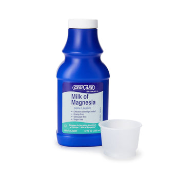 Laxative Milk of Magnesia Mint Flavor Liquid 12 oz. Magnesium Hydroxide