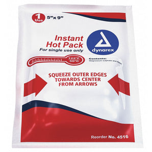 dynarex® Instant Hot Pack, 5 x 9 Inch 5 X 9 Inch