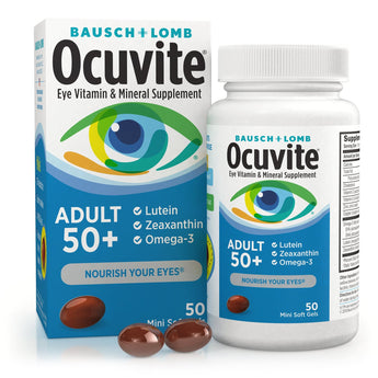 Multivitamin Supplement Ocuvite® Adult 50+ Ascorbic Acid / Vitamin E 30 IU - 150 mg Strength Softgel 50 per Bottle