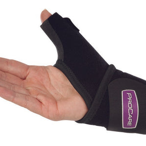 Thumb Support Universal Thumb-O-Prene™ One Size Fits Most Hook and Loop Closure Left or Right Hand Black