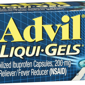 Pain Relief Advil® Liqui-Gels® 200 mg Strength Ibuprofen Capsule 160 per Bottle