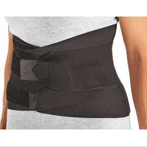 Back Support ProCare® Large Hook and Loop Closure 39 to 45 Inch Waist or Hip Circumference 9 Inch Height Adult