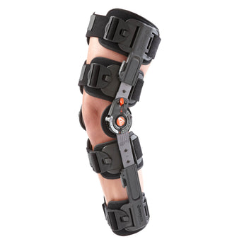 Knee Brace T Scope™ Premier Post-Op One Size Fits Most Up to 30-1/2 Inch Thigh Circumference 17 to 27 Inch Length Left or Right Knee