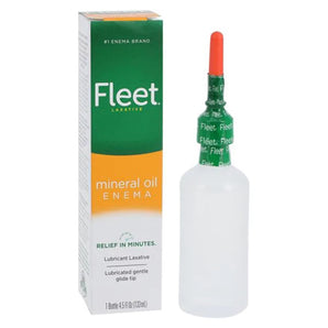 Enema Fleet® 4.5 oz. 100% Strength Mineral Oil USP