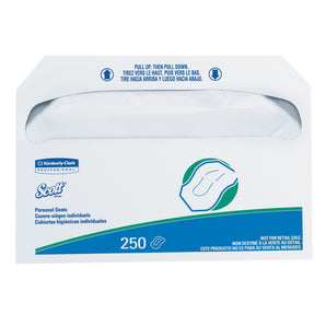 Scott® Toilet Seat Cover, 250 per Pack