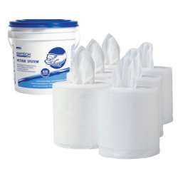 Task Wipe Kimtech Prep Wettask White NonSterile Meltblown 12 X 12-1/2 Inch Disposable