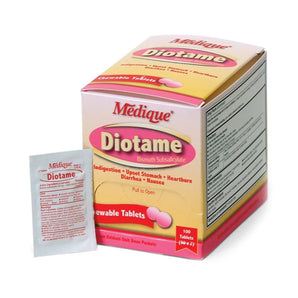Anti-Diarrheal Diotame® 262 mg Strength Chewable Tablet 100 per Box