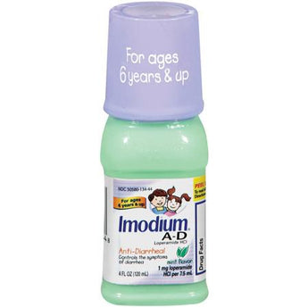 Anti-Diarrheal Children's Imodium® A-D 1 mg Strength Liquid 4 oz.
