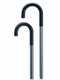 Round Handle Cane Carex¨ Aluminum 29 to 38 Inch Height Silver