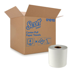 Scott Paper Towel Center-Pull Roll, Perforated, 8" x 15"