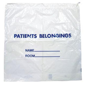 Dukal® Patient Belongings Bag, Clear