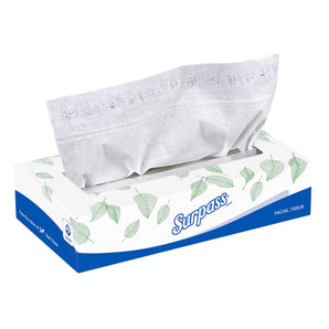 Surpass® Facial Tissue, 100 per Box