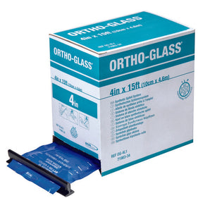Padded Splint Roll ORTHO-GLASS® 6 Inch X 15 Foot Fiberglass White