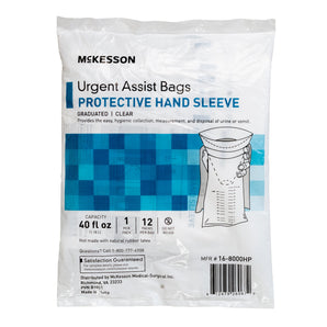 McKesson Urgent Assist Bags with Protective Hand Sleeve