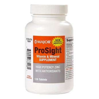 Multivitamin Supplement Prosight Vitamin A / Ascorbic Acid 5000 IU - 60 mg Strength Tablet 120 per Bottle