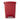 McKesson Trash Can, Red, 8 gal.