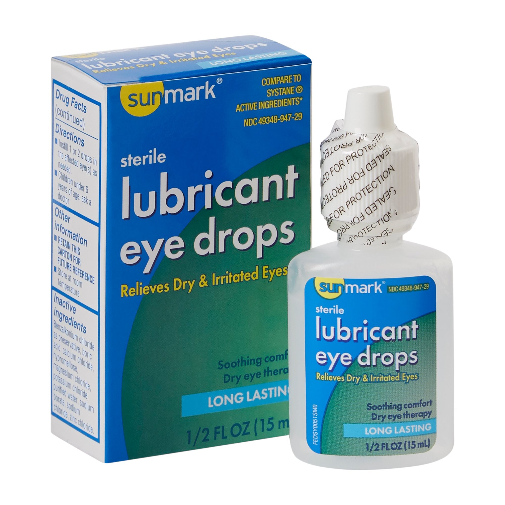 Eye Lubricant sunmark® 0.5 oz. Eye Drops