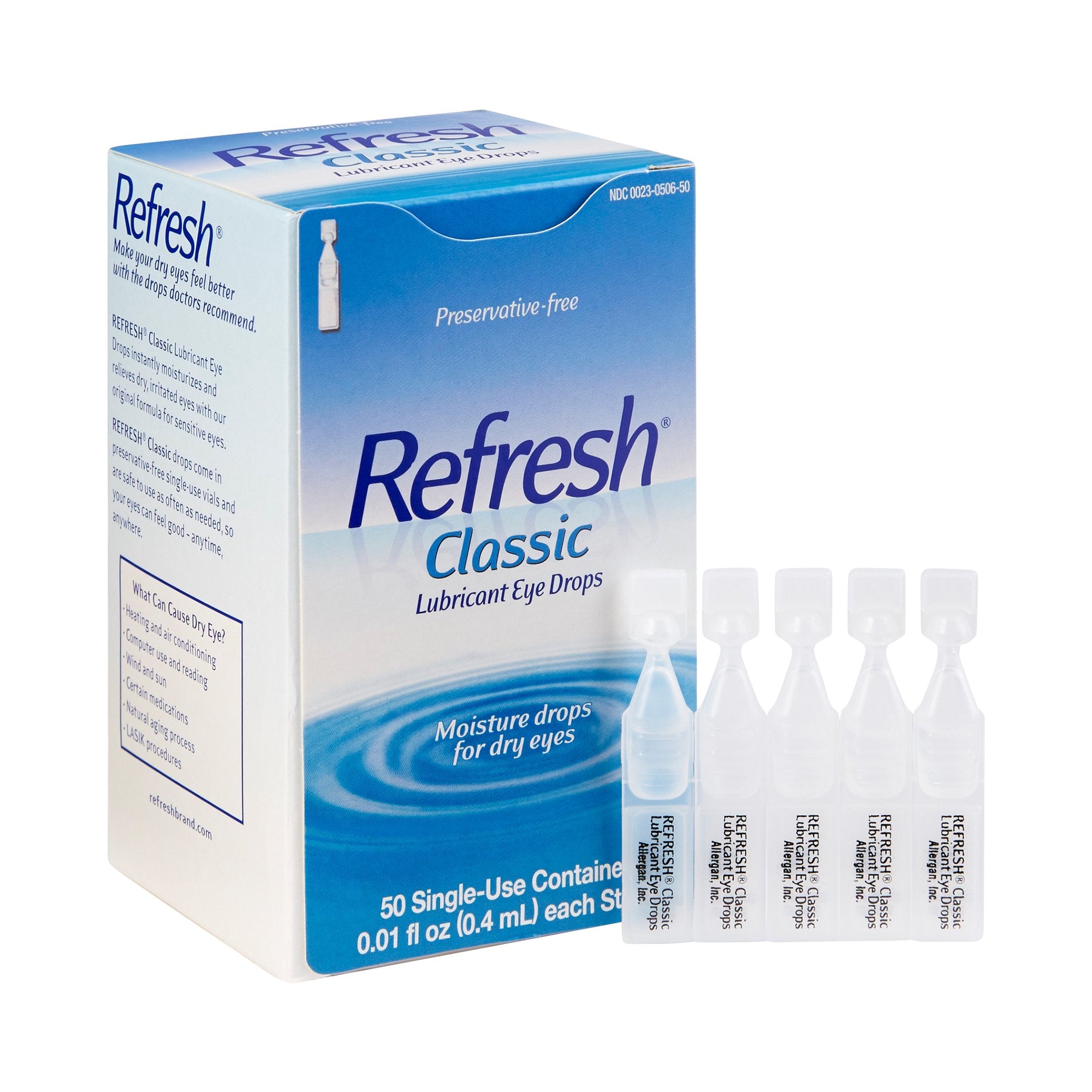 Eye Lubricant Refresh® Classic 0.01 oz. Eye Drops