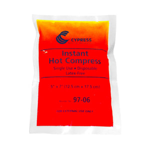 Cypress Instant Chemical Activation Hot Pack 5 X 7 Inch