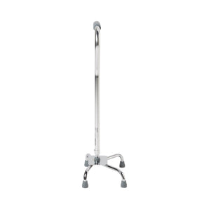Large Base Quad Cane McKesson Steel 29 to 37-1/2 Inch Height Chrome