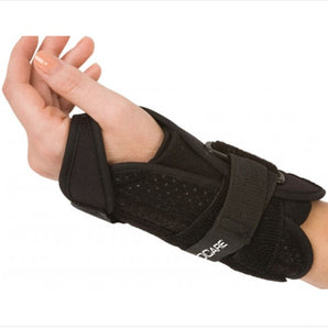 Wrist Brace ProCare® Quick-Fit® Felt / Nylon Left Hand Black One Size Fits Most