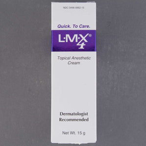 Topical Pain Relief LMX® 4 4% Strength Lidocaine Cream 0.5 oz.