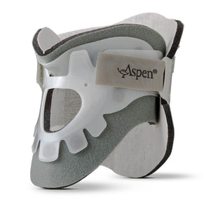 Rigid Cervical Collar Aspen® Preformed Adult Regular Two-Piece / Trachea Opening 13 to 21 Inch Neck Circumference