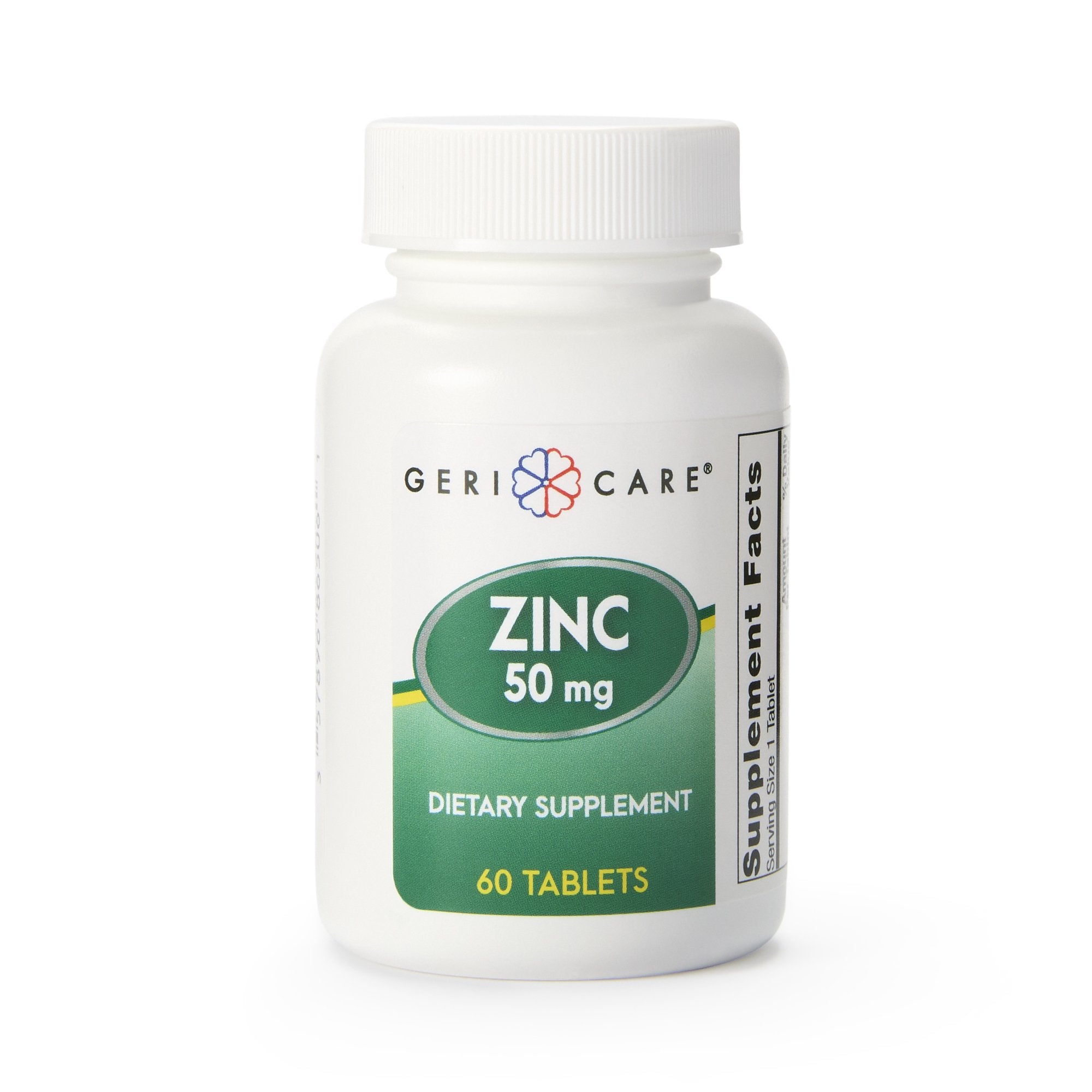 Mineral Supplement Geri-Care® Zinc Sulfate 50 mg Strength Tablet 60 per Bottle