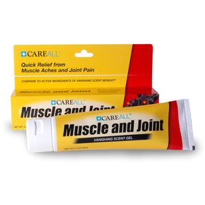 Topical Pain Relief CareAll® Muscle and Joint 2.5% Strength Menthol Topical Gel 3 oz.