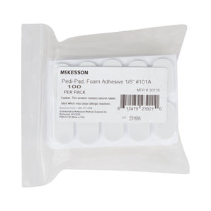 Protective Pad McKesson Pedi-Pad Size 101-A Adhesive Foot