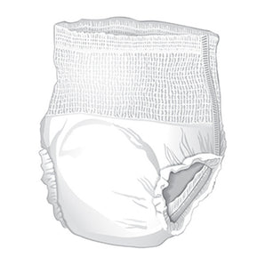 Unisex Adult Absorbent Underwear McKesson Ultra Pull On with Tear Away Seams 2X-Large Disposable Heavy Absorbency