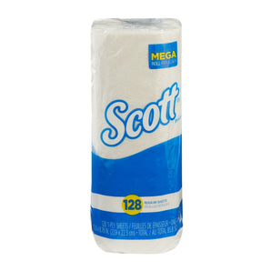 Scott® Kitchen Paper Towel, 128 perforated sheets per roll